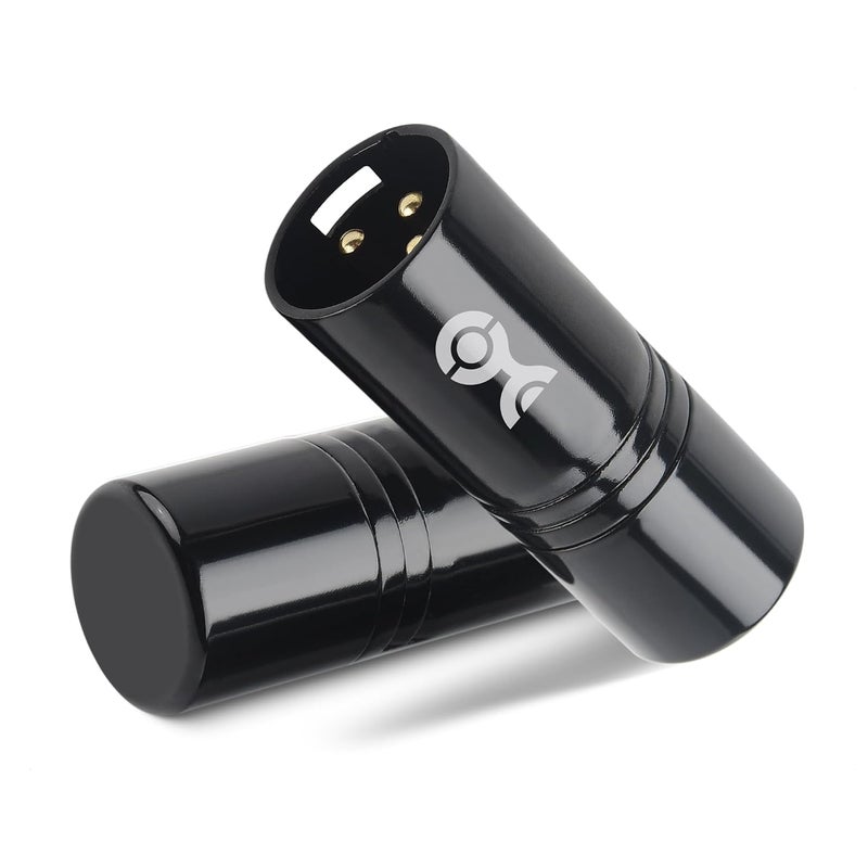 CableMatters 2-Pack 120 Ohm 3-Pin XLR Terminator/DMX Terminator - Optimal Signal Integrity for Lighting and Audio Systems - Image 1